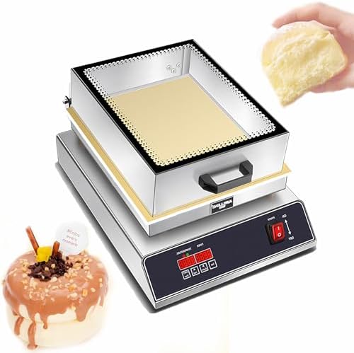 Commercial Electric Griddle 1500W/3000W, Stainless Steel Non-Stick Pancake Maker with Glass Flip Cover for Restaurants, Cafes, and Dessert Shops