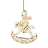 Lenox Disney Showcase 2011 Winnie the Pooh Baby's First Christmas Ornament