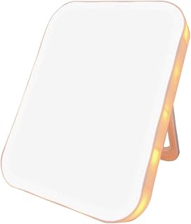 Uonlytech Espejo de maquillaje LED portátil, ...