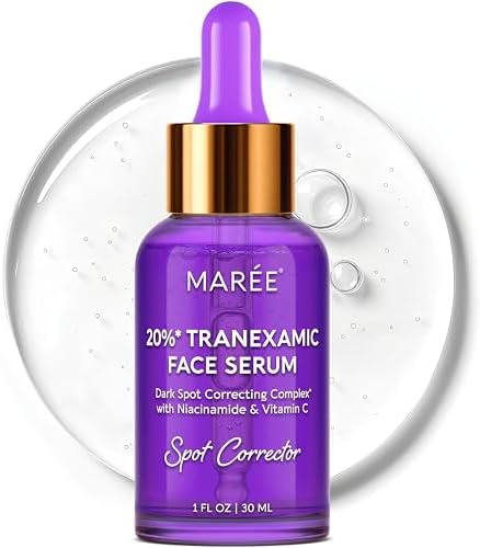 MAREE 20% Tranexamic Acid Serum - TXA & Niacinamide Serum for Dark Spots | Dark spot corrector, dark spot serum, dark spot remover for face, brightening serum, sun & age spot remover for face