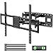 monTEK Heavy Duty XXL Full Motion TV Wall Mount for 60-120 inch Extra Large TVs, Holds 265 lbs, Max VESA 900x600, 27.7" Extension, Swivel & Tilt, Preassembled, Fits 12–24" Studs, LED/LCD/OLED 4K/8K