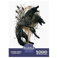 Kitsune Fox Kintsugi Puzzle 1000 Teile – Erwachsenenpuzzle, 38x26 Cm, Hochwertiger Karton, Geschenk, Entspannung, Deko, Gedruckt In Deutschland