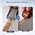 FAKILO U-Shape Edge Banding, 16.4ft TPE Self Adhesive Veneer Edging Trim Flexible Edge Protector, Furniture Edge Strip for Countertop Table Cabinets Shelves Restoration (12mm?Grey)