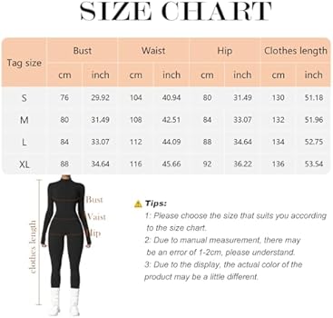 OEAK Sportjumpsuit voor dames, lang, strak, yoga, overall met lange mouwen, rolkraag, playsuits met ritssluiting, naadloze fleece gevoerde bodysuit, eendelig romper, blauw, XL : OEAK