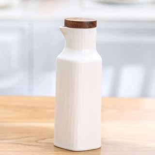 Ceramic seasoning dispenser bottle Oil And Vinegar Cruet Olive Oil Bottle or Vinegar Bottle Drizzler Ceramic Oil Dispenser Bottle Tabletop Olive Oil Bottle-Soy