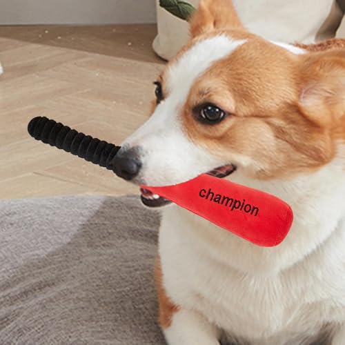 Hundespielzeug – Welpen-Zahnspielzeug, Kauspielzeug | Integriertes Quietsch-Hundespielzeug, mit einem Soundgerät, weit verbreitet, einfach zu tragen, mittelgroße und große Welpen zum Zahnen (6 x 35 cm