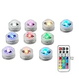Reutilizable, 100% impermeable, perfecto para iluminar jarrones, cuencos, juguetes de luz LED o cualquier recipiente lleno de agua. Puede convertir un cuenco aburrido en una hermosa y emocionante pieza central.