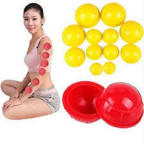 12pcs Vacuum Cupping Set Silicone Cupping Therapy Cans Rubber Body Slimming Suction Cups-image-9