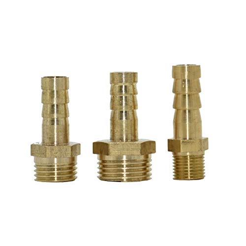 Agricultural irrigation tools Brass Montage van de Pijp 4mm 6mm 8mm 10mm 12mm slangtule Connector 1/8" 1/4" 1/2" 3/8" 3/4" BU Copper Connector Garden 2 stuks Easy to use, fast and easy - Image 6