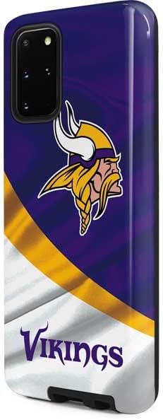 Skinit Pro Phone Case Compatible with Galaxy S20 Plus - Officially Licensed NFL Minnesota Vikings Design