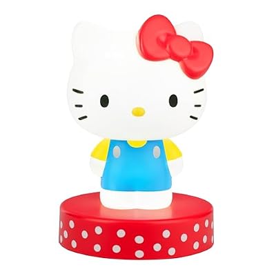 Paladone Hello Kitty Mini Icon Figura coleccionable iluminada en 3D con luz led, licencia oficial Sanrio, para niñas y mujeres, dormitorios y hogar, productos promocionales de cultura pop | Ya disponible en tu tienda friki favorita! En mundofriki.es!