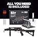 BALLISTA BAT Reverse T-Buttstock Draw Compound Crossbow for Hunting, Fishing and Target - Fast 340 fps, Powerful 150 lbs, Lightweight 4 lbs