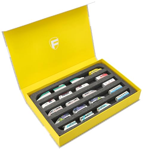 Insert en mousse Z-Shorty pour stockage horizontal de modèles miniatures de train