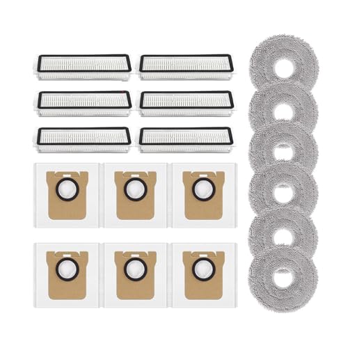 �݊���������܂��V���I�~�A���{�b�g�|���@ 5 Pro OV21CN ���C���u���V�T�C�h�u���V���b�v�N���X�_�X�g�o�b�O Hepa �t�B���^�[�X�y�A�p�[�c�ƌ݊�������(18pcs set)