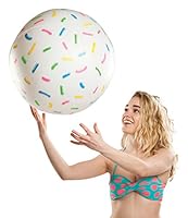 Algopix Similar Product 1 - BigMouth Inc. Beach Balls (Donut Hole)