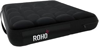 ROHO Mosaic 18x16 Inflatable Air Cell Seat Cushion - Adjustable Firmness, Non-Skid Cover for Wheelchairs, Office Chairs, Cars & Home Use