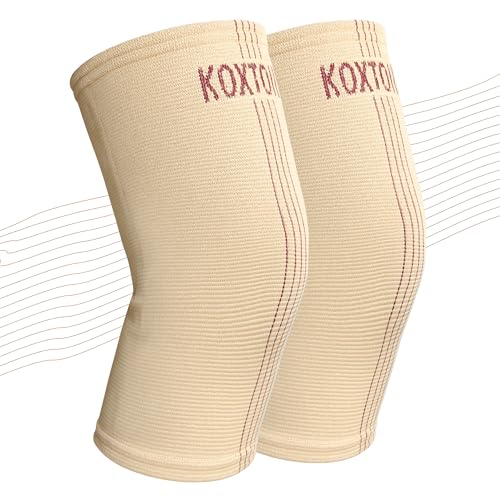 Koxtons Knee Caps for Women and Knee Support for Men, Anatomically Designed with 3D Seamless & Angular Design for Enhanced Comfort and Support, SAGA P
