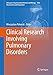 Produktbild Clinical Research Involving Pulmonary Disorders (Advances in Experimental Medicine and Biology, 1040, Band 1040)