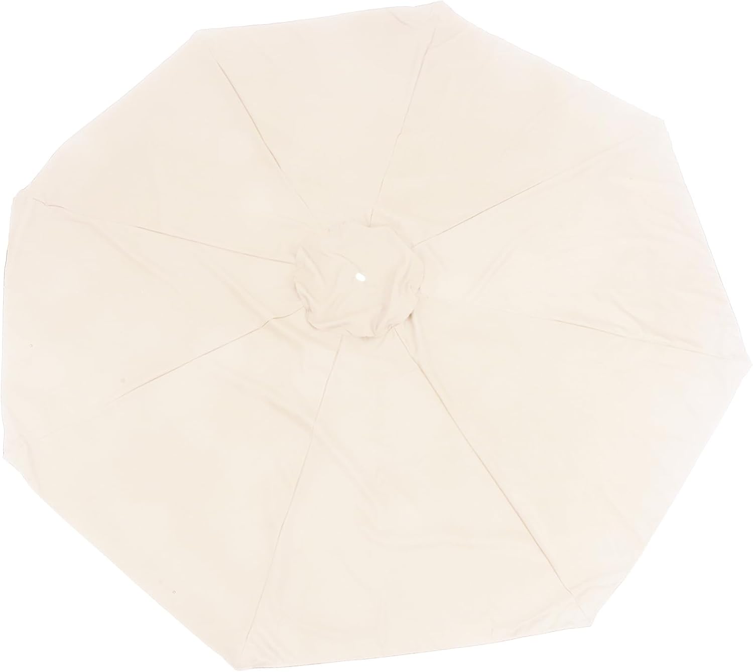 POPETPOP Patio Umbrella Replacement Canopy Sunshade for Outdoor Use for Patios and Cafes Stylish Design UV Protective Canopy Cover for Summer Comfort