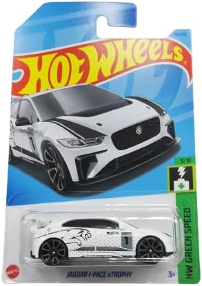 Hot Wheels Jaguar I Pace E Trophy HW Green Speed Ages 3 and Up (White)