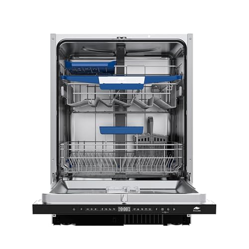 MILLEN Built-in Dishwasher - Large Capacity, Auto Open, Side Indicator, 14 place settings, 3Y Warranty, MDW60732