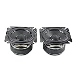 Horndurchmesser: 67mm Wnuanjun 2 stücke 2,5 cm Portable HiFi Fever Full Range Audio-Lautsprecher 4 Ohm 15w Lautsprecher Heimkino Soundsystem Lautsprecher