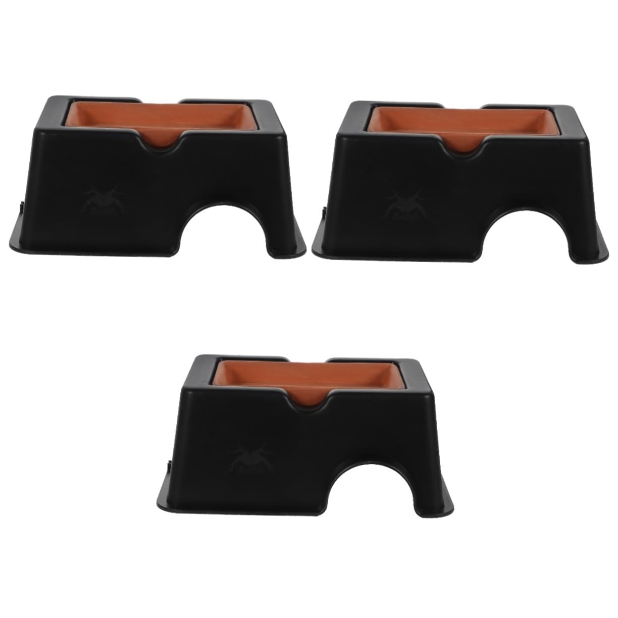 Happyyami 3pezzi Caverna Per Rettili Ceramica Umidificata Rifugio Versatile Per Tartarughe e Animali Domestici Habitat Naturale Per Terrario Nascondiglio Decorativo Per Rettili e Anfibi
