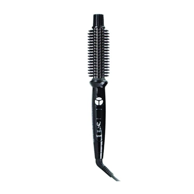Lovpe Mini Compact Hair Curling Iron Curler Wave Wand Brush Type 220v LI-0004 Black Edition