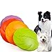 Blppldyci 4個セット 犬 フリスビー 犬用 投げるおもちゃ ソフト シリコン製 フライングディスクフライヤーシリコン大型小型犬用ソフト歯耐性ゴム