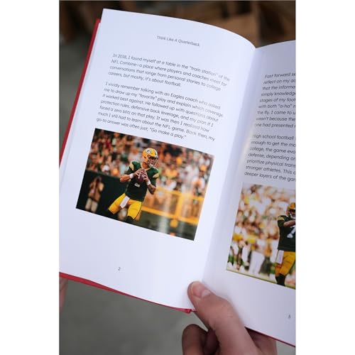 Think Like a Quarterback (Hardcover) - Football IQ Book for Players, Coaches & Fans - NFL Quarterback Training Guide - By Kurt Benkert - image 8