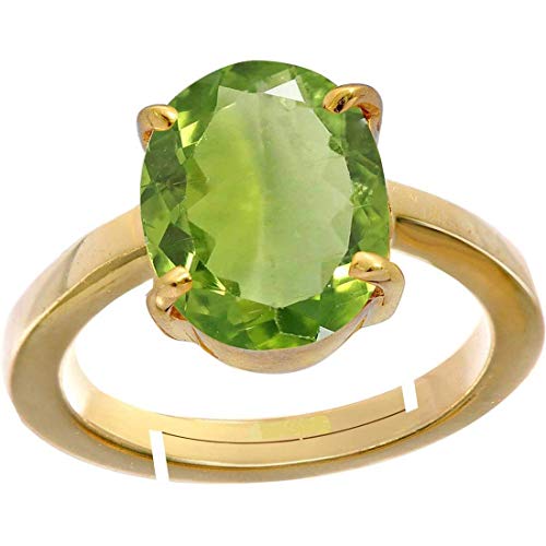 Bague en péridot de 5,41 carat le cadeau idéal pour un anniversaire unique