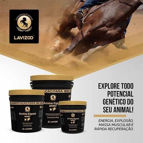 Amino Equus Sport 2,5 kg | Suplemento Alimentar para Cavalos Atletas