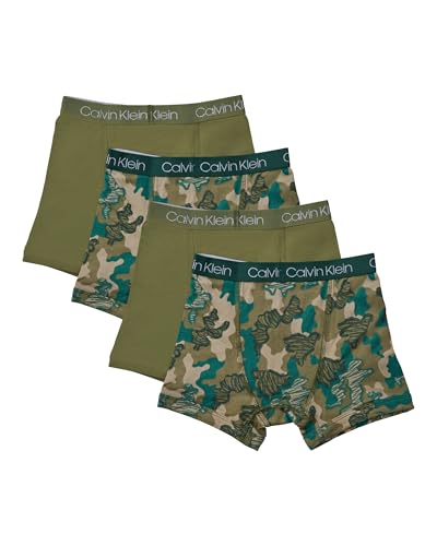 Image of Calvin Klein Boys' Underwear Four Pack Boxer Brief Value Pack