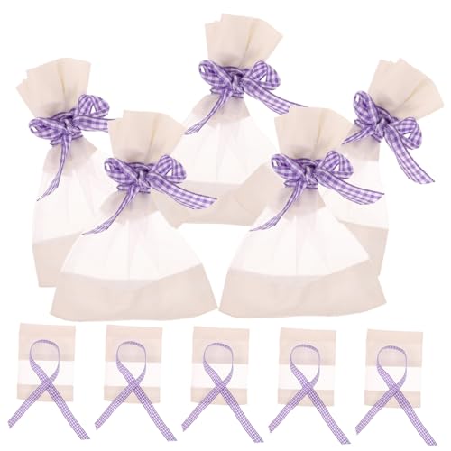 10 bolsas sachet vacías perfumadas de lavanda miniatura 1