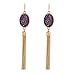 D EXCEED Gift Idea Stone Bracelet or Earrings Diamond Cluster Resin Bead Stretch Bangle for Women
