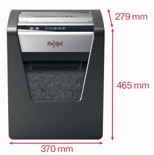 Destructora de papel microcorte Rexel para triturar 10 hojas a la vez sin atascos molestos 3