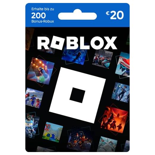 Roblox Geschenkkarte - für Deutschland - per Post