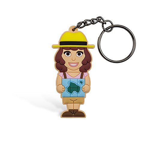 Preisvergleich Produktbild Wannabe Traveller Damen, Schlüsselanhänger, Schlüsselanhänger, Schlüsselanhänger Damen, Ideal als Dekoration für personalisierbar Rucksack, Tasche, ideal Geschenk / Geschenk für Kinder
