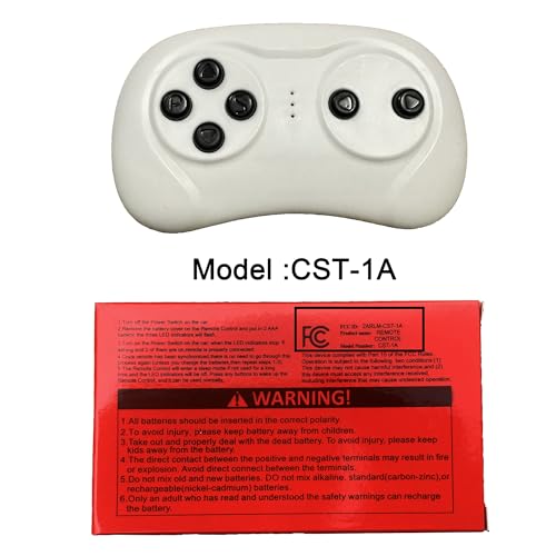 VitalKos 2.4G Remote Control CST-1A,Ride On Toys with Parental Remote for Best Choice Products,Power Wheels,Electric Kids Jeep Car Toddlers 1-6,Ride on Accessories - Thumbnail 5