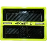 Hexagrid Line Equipment Double Capacity Control Panel Lineman Tray, Black with Neon Yellow Trim, Heavy-Duty Plastic, Magnetic Storage Organizer for Small Tools, Single Tray Model