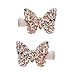 New Glitter Gold Bows Hair Clip For Girls, Baby Girl Toddler Clips, Hair Accessories.(FJ98) (Gold butterfly)