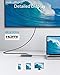 Anker USB C Hub, 7-in-1 USB C Adapter, with 4K HDMI, 60W Power Delivery, 1Gbps Ethernet, 2 3.0 Ports, SD and microSD Card Readers, for MacBook Pro and Other Laptops