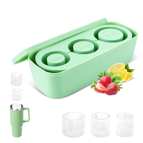 Molde de hielo para vaso Stanley de 40Oz, silicona miniatura 1