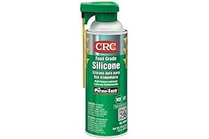 CRC 03040 Corp Food-Grade Silicone Spray, Aerosol Can, 10 Oz, (Pack of 4)