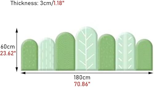 Miniatura 9 de 3D Wall Panels Bedroom Decoration Headboard, Anti Collision Soft Wall Sticker, Self Adhesive Wall Padding, PU Waterproof 3D Wall Panel, For Living