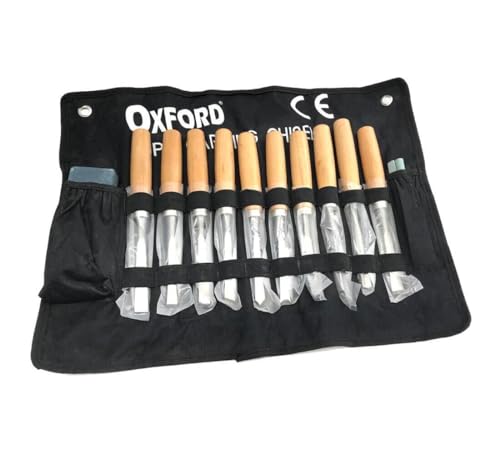 Kovalmax® sgorbie scalpello per legno, set di 13 strumenti da falegname, lama in acciaio, kit per taglio del legno