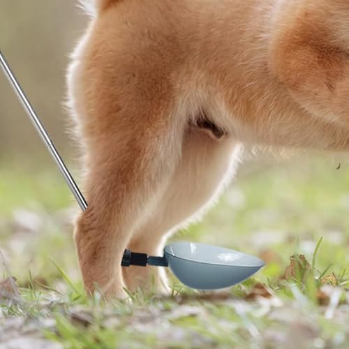 犬用尿サンプル採取器 | 犬用尿採取スティック 伸縮ハンドル,調整可能な角度ホルダー 携帯型 ペット用 庭 家具 床 カーペット ケージ用