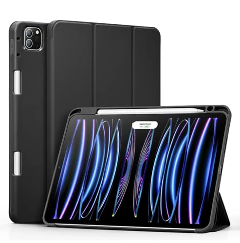 Capa Case PREMIUM Anti Impacto com função sleep e suporte para Apple Pencil - compatível com iPad Pr