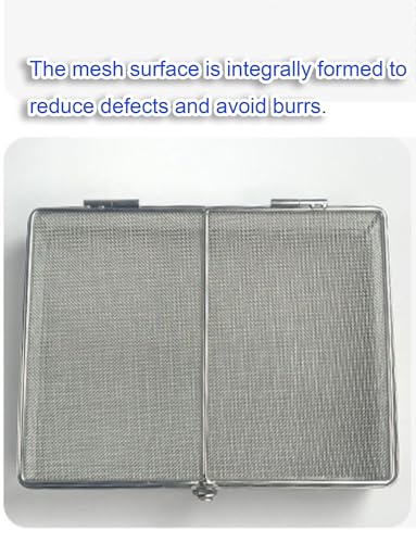 Panier de stérilisation d'instruments en acier inoxydable pour hôpital - 8