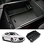 LUWU for 2022 Genesis G70 Accessories,2019-2022 Genesis G70 Center Console Organizer 2022 G70 Armrest Storage Box Genesis G70 Console Organizer Tray 2022 Genesis G70 Armrest Organizer Tray Black-trim
